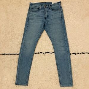 Rag & Bone Fit 1 Skinny Men's Jeans 31x32 Lincoln Blue, Excellent Condition
